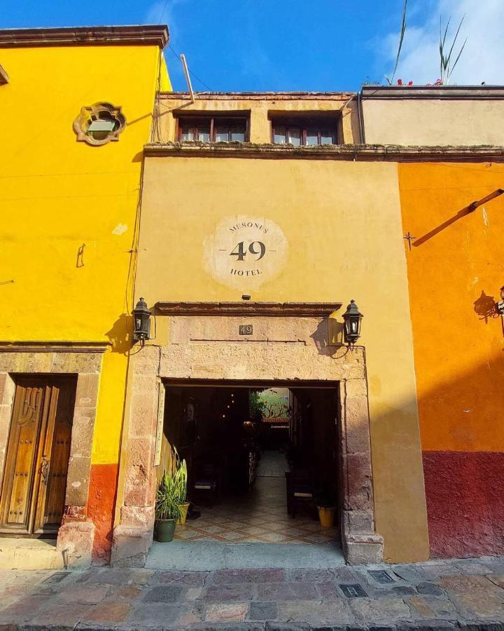 Hotel Mesones 49 Σαν Μιγκέλ ντε Αγιέντε Εξωτερικό φωτογραφία